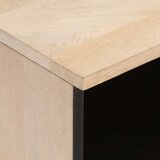  TV ormarić 100 x 33 x 46 cm od masivnog drva manga Smeđa | Shoptok.si