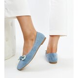 Gemre Blue ballerinas with a bow Gaillou | shoptok.hr