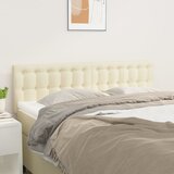  Uzglavlja krem 144x5x78/88 cm od umjetne kože | shoptok.hr