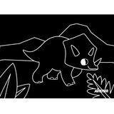 Avenir grebalice junior 8 list. - Dinosauri D5 435009 | shoptok.hr
