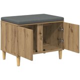  Klupa za cipele s jastučićem Hrast artisan 60 x 38 x 46 cm | shoptok.hr