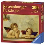 Ravensburger puzzle - rafaelo mali andjeli - 300 delova | ePonuda.com