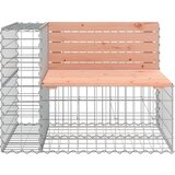  Vrtna klupa s gabionskim dizajnom 92x71x65,5 cm drvo duglazije | Eponuda.ba