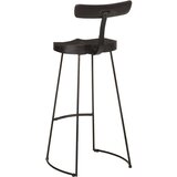  Barske stolice 2 kom. Crne 49x43x103 cm Masivno drvo boje manga | shoptok.hr