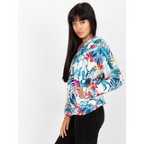 RUE PARIS Sweatshirt-RV-BL-8120.69P-white-blue | Shoptok.si