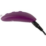 Vibepad 2 - punjivi, radio, vibrator za podlogu za lizanje (ljubičasta) | shoptok.hr