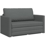 vidaXL Kauč na podu 2-u-1 Tamno siva 124x71x78 cm Tkanina Cijene