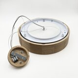 Brilagi LED luster na sajli CARVALHO MODERN 2xE27/60W/230V hrast prečnik 37,5 cm | Eponuda.com