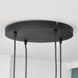  LED luster na sajli MIDWAY 4xGU10/4,8W/230V crna | Eponuda.com