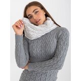 Factory Price Scarf-AT-KM-001.76-white-brown | shoptok.hr
