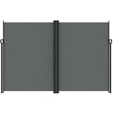 vidaXL Zložljiva stranska tenda antracitna 220x1000 cm | Shoptok.si