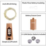 Venisymlis 9X20 Led Lučka Za Steklenice, Led Lučka Za Steklenice Iz Plute, Luči Za Vrvice, Luči Za Steklenice Naredi Sam, Steklenice, Topla Bela, (22068307) | Shoptok.si