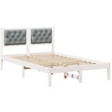  Konstrukcija postelje Svetlo siva 120 x 200 cm blago, (5000084144) | Shoptok.si