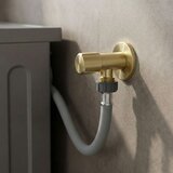 REA Bath Kotnični ventil 02 1/2" x 3/4" Brush Gold | Shoptok.si