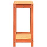  Stol za sadnju s policom voštano smeđi 82,5x35x75 cm borovina | shoptok.hr