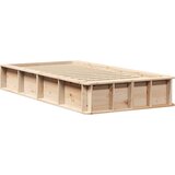  Krevetna konstrukcija Smeđa 80 x 200 cm Čvrsto borovo drvo | shoptok.hr