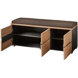 Voleo GARDEROBNA KLOP barve grafita, hrast artisan | Shoptok.si