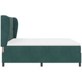  Krevet s opruga kutije Tamnozelena 200 x 180 cm Baršun | shoptok.hr