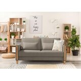 Niels Andersson ZOFA S POSTELJNO FUNKCIJO, rjavosiva, barve bukve les, tekstil | Shoptok.si