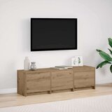 TV ormar s LED lampama Umjetnička hrastovina 140 x 34 x 40 cm | shoptok.hr