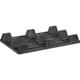 ratioform Evro paleta iz umetne mase, DxŠxV 1200 x 800 x 145 mm, statična nosilnost 5000 kg, sive barve | Shoptok.si