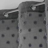 Douceur d intérieur Antracitno siva prozirna zavjesa 140x240 cm Melusine – | shoptok.hr