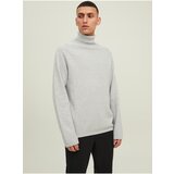 Jack & Jones Light grey Hill Men's Turtleneck - Men | Shoptok.si