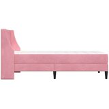  Okvir kreveta s madracem Zidne 2 pcs Ružičasta Baršun - Ružičasta 100 x 200 cm | shoptok.hr