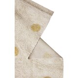 Lorena Canals Bombažna preproga Hippy Dots - Naravno, med | Shoptok.si
