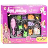 Magic Toys Set perli za izradu ogrlice i narukvice sa 100+ perli i češljem | shoptok.hr