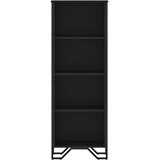  Regal za knjige crni 50x31x137,5 cm od konstruiranog drva | Eponuda.ba