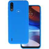  Silikonski ovitek Lite za Motorola Moto E7 Power/E7i Power, moder | Shoptok.si