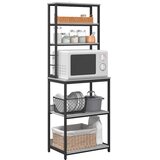  Kuhinjska polica Siva Sonoma 60 x 40 x 168 cm Konstruirano drvo | shoptok.hr