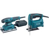 Makita set vibraciona brusilica BO3710 + ubodna testera 4326 (DK0008) Cene
