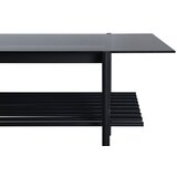 Venture Home Von Staf klub stolić 120 × 60 cm, crni | shoptok.hr