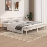 vidaXL Okvir za krevet od borovine 180x200 cm bijeli 6FT veliki bračni Cijene