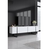 Hanah home set za dnevnu sobu luxe white black Cene