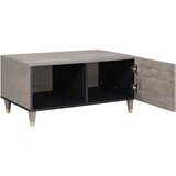  Kava Stol Siva 80 x 50 x 40 cm Čvrsto drvo manga | shoptok.hr