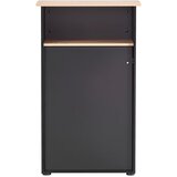 MID.YOU Stječi Pult Serie 660, Črna, Barva Hrasta | Shoptok.si