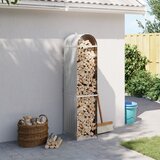 vidaXL Držač za cjepanice svjetlosivi 40x45x170 cm pocinčani čelik | shoptok.hr