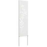  Privatnost u vrtu Bijelo 32 x 140 cm Hladno valjana čelična | shoptok.hr