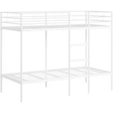 vidaXL Krevet na kat bez madraca bijeli 90x200 cm čelik | shoptok.hr