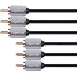  Kruger&Matz komponentni kabel 3RCA-3RCA duljine 1,8 m | shoptok.hr