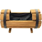Drvena posuda za cvijeće 45 x 24 x 26 cm