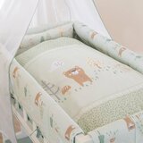 Roba Svetlo zelena bombažna otroška posteljnina za otroško posteljico 80x80 cm Woodland Buddies – | Shoptok.si