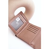 Boto Women's Wallet Purse Made of Eco-leather Beige Joanela | shoptok.hr