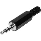 TRU COMPONENTS Klinken utični konektor 3.5 mm utikač, ravan, broj polova: 3 stereo, crne boje 1 kom. cijene