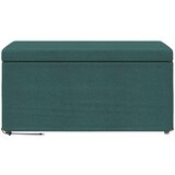 Stolica Temno zelena 81 x 41 x 40 cm Tkanina in obdelano les, (5000302389) | Shoptok.si