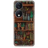  Maska ultra tanki print clear za honor X7b Cene