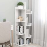 vidaXL ormarić za knjige bijeli 48 x 25,5 x 140 cm od iverice Cijene